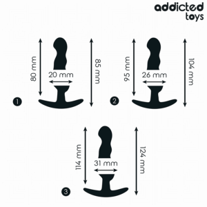 Addicted Toys Model 1 — Anal Training Kit, Black — view 4