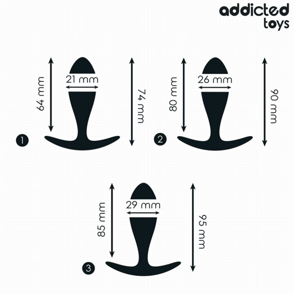 Addicted Toys Model 2 — Anal Training Kit, Black — view 4