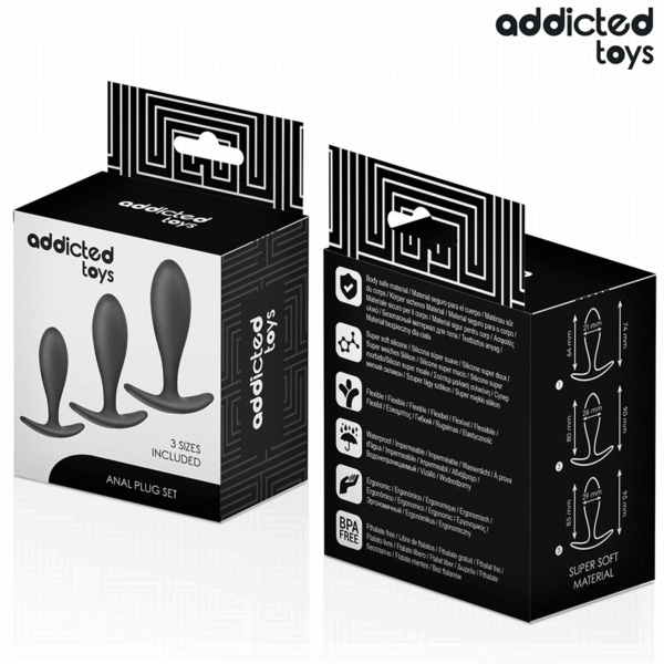 Addicted Toys Model 2 — Anal Training Kit, Black — view 7