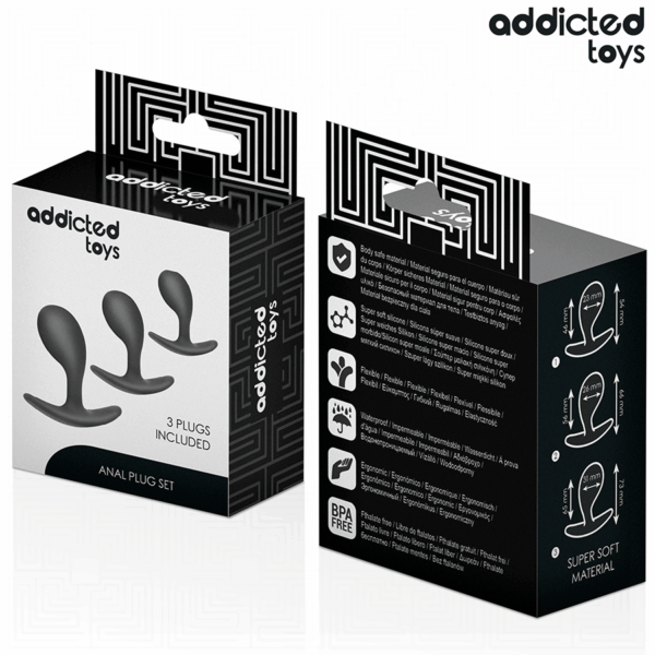 Addicted Toys Model 3 — Anal Training Kit, Black — view 7