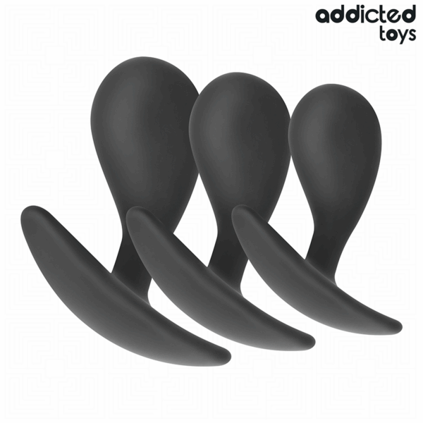 Addicted Toys Model 3 — Anal Training Kit, Black