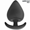Addicted Toys — Silicone Butt Plug, 5.3 cm, Black — Anal