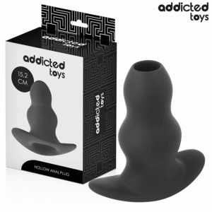 Addicted Toys — Silicone Butt Plug, 15.2 cm, Hollow — Anal