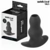 Addicted Toys — Silicone Butt Plug, 11.1 cm, Hollow — Anal