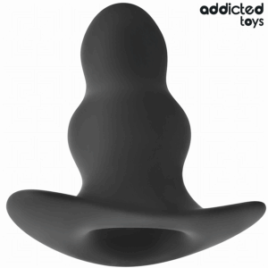 Addicted Toys — Silicone Butt Plug, 9.6 cm, Hollow — Anal — view 2
