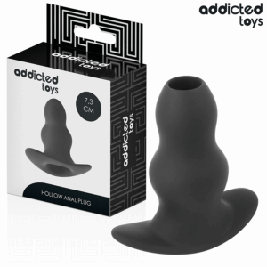 Addicted Toys — Silicone Butt Plug, 7.3 cm, Hollow — Anal — view 2