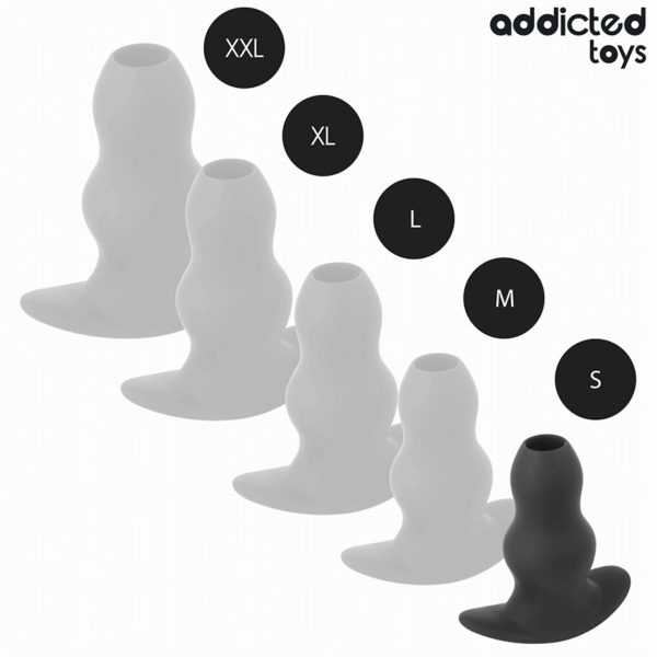 Addicted Toys — Silicone Butt Plug, 7.3 cm, Hollow — Anal — view 5