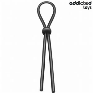 Addicted Toys Single Loop — Cock Ring, Black — Classic Cock Rings