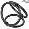Addicted Toys Triple — Cock Ring, Black — Classic Cock Rings