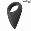 Addicted Toys Teardrop — Cock Ring, Black — Classic Cock Rings