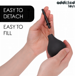 Addicted Toys Travel Cleaner — Anal Douche, 90 ml, Black — view 3