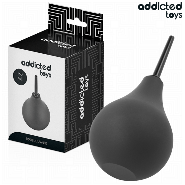 Addicted Toys Travel Cleaner — Anal Douche, 160 ml, Black — view 6