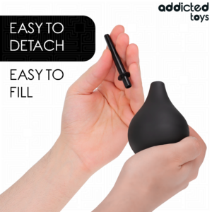 Addicted Toys Travel Cleaner — Anal Douche, 160 ml, Black — view 4