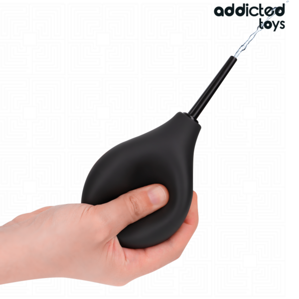 Addicted Toys Travel Cleaner — Anal Douche, 220 ml, Black — view 6