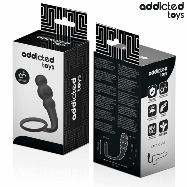 Addicted Toys Model 1 — Butt Plug, Cock Ring — Anal — view 6