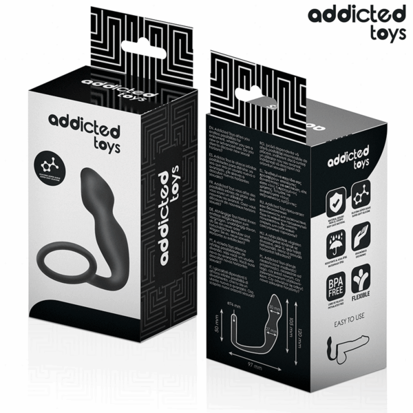 Addicted Toys Model 2 — Butt Plug, Cock Ring — Anal — view 6
