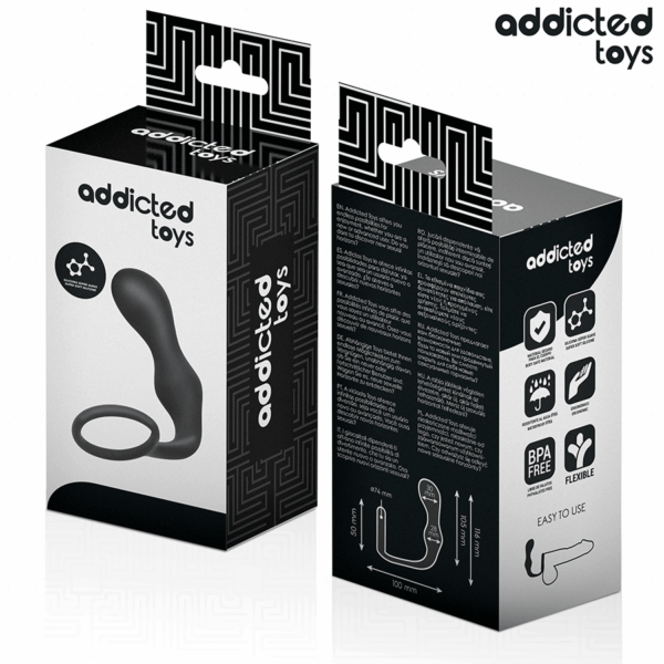 Addicted Toys Model 3 — Butt Plug, Cock Ring — Anal — view 6