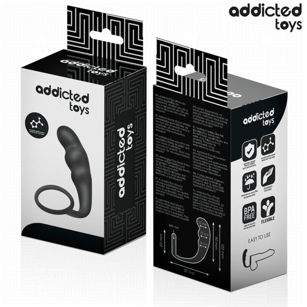 Addicted Toys Model 4 — Butt Plug, Cock Ring — Anal — view 6
