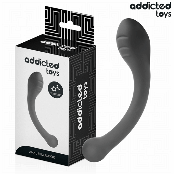 Addicted Toys — Anal Dildo, 18 cm, Black — view 3