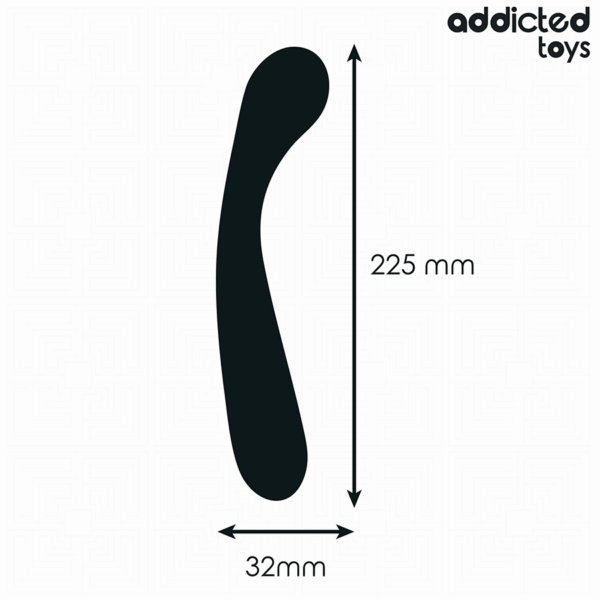 Addicted Toys — Anal Dildo, 22.5 cm, Black — view 5