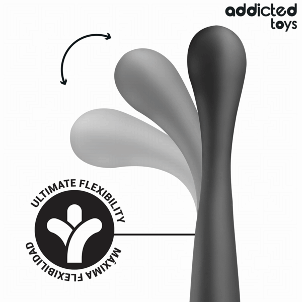 Addicted Toys — Anal Dildo, 22.5 cm, Black — view 4