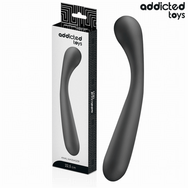 Addicted Toys — Anal Dildo, 22.5 cm, Black — view 2
