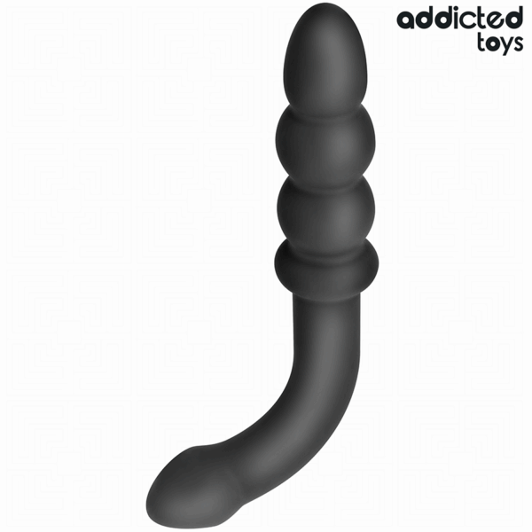 Addicted Toys — Anal Dildo, 16.5 cm, Black