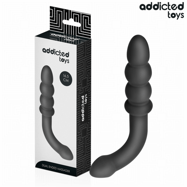 Addicted Toys — Anal Dildo, 16.5 cm, Black — view 2
