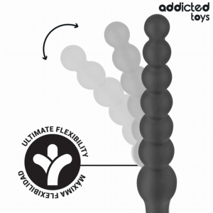 Addicted Toys — Anal Dildo, 24 cm, Black — view 3
