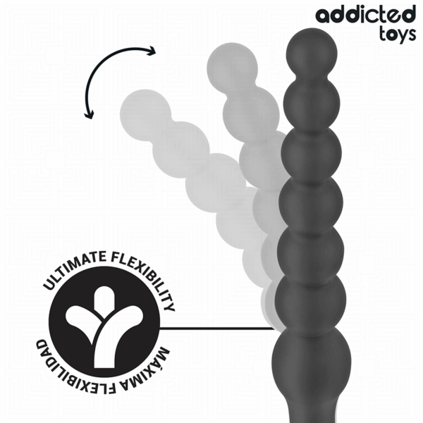 Addicted Toys — Anal Dildo, 24 cm, Black — view 3