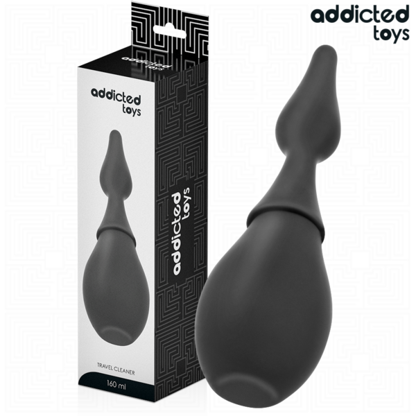 Addicted Toys Travel Cleaner Model 1 — Anal Douche, 160 ml, Black — view 7