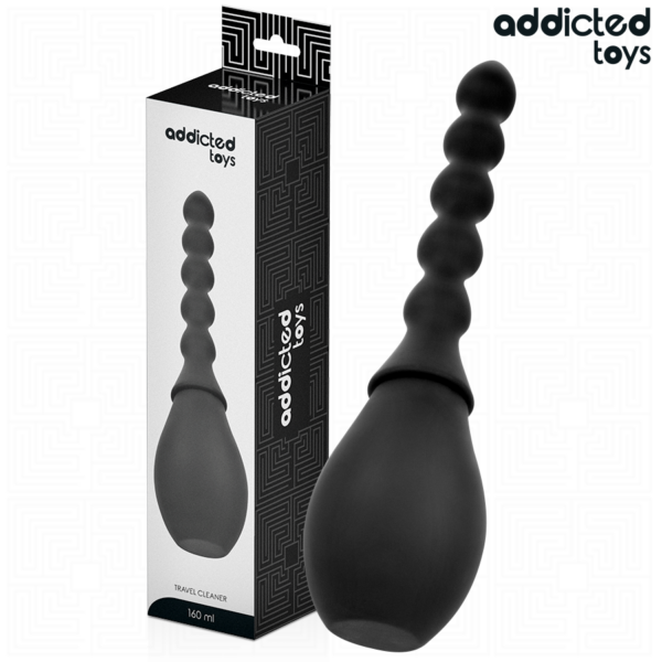 Addicted Toys Travel Cleaner Model 2 — Anal Douche, 160 ml, Black — view 4