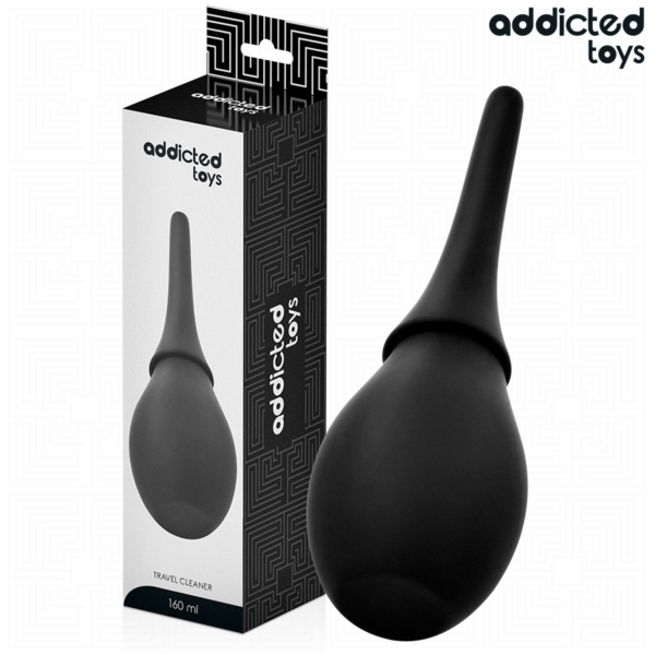 Addicted Toys Travel Cleaner Model 3 — Anal Douche, 160 ml, Black — view 7