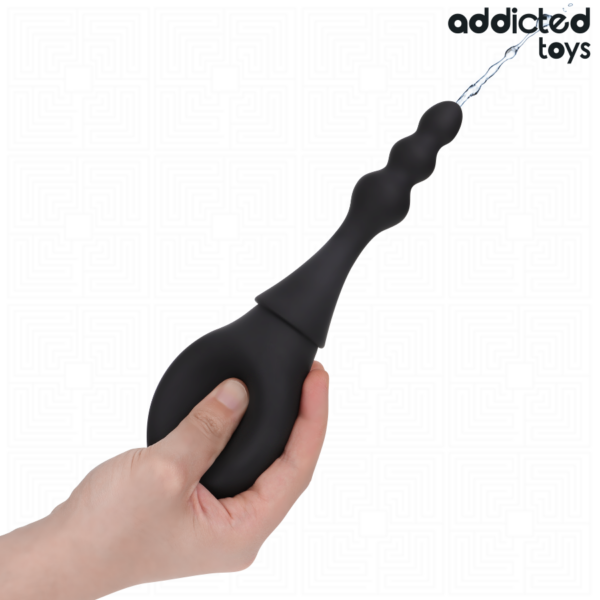 Addicted Toys Travel Cleaner Model 4 — Anal Douche, 160 ml, Black — view 2