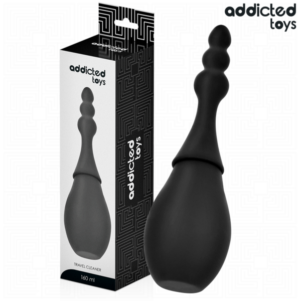 Addicted Toys Travel Cleaner Model 4 — Anal Douche, 160 ml, Black — view 7
