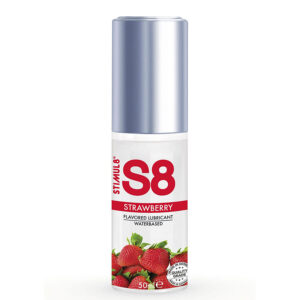Stimul8 S8 Strawberry — Flavoured Lubricant, 50 ml — Flavored Lubricants