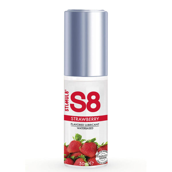 Stimul8 S8 Strawberry — Flavoured Lubricant, 50 ml — Flavored Lubricants