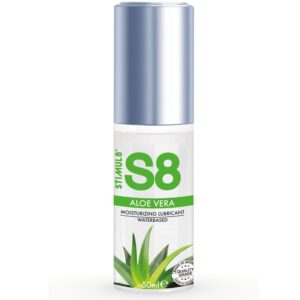 Stimul8 S8 Aloe Vera — Water-Based Lubricant, 50 ml, Sugar-Free — Lubes