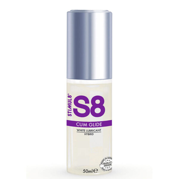 Stimul8 S8 Hybrid Glide — White Lube, 50 ml — Creamy Lubricants