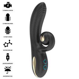 Ibiza Twister — Rotating Vibrator, Rechargeable — Rotating Vibrators — view 4