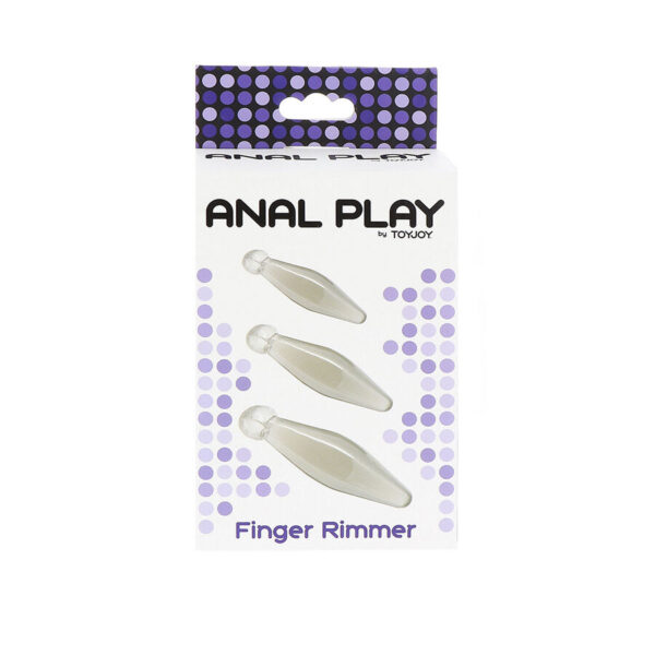 ToyJoy Finger Rimmer — Anal Training Kit, Transparent — view 3