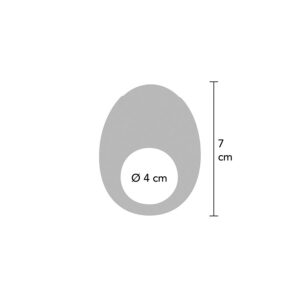 ToyJoy Luz Eclipse — Vibrating Cock Ring, Rechargeable, Black — Cock Rings — view 3