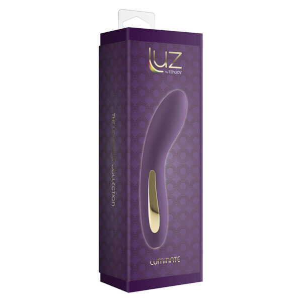 ToyJoy Luz Luminate — G-Spot Vibrator, Rechargeable, Purple — G-Spot Vibrators — view 4