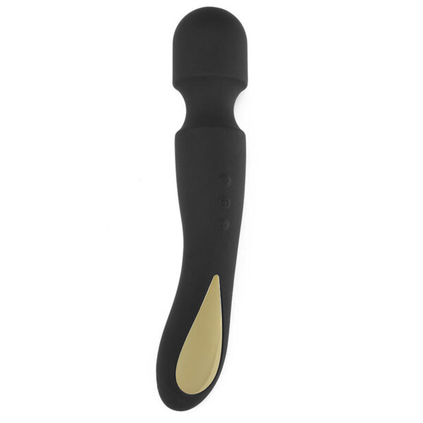 ToyJoy Luz Zenith — Wand Massager, Rechargeable, Black — Vibrators