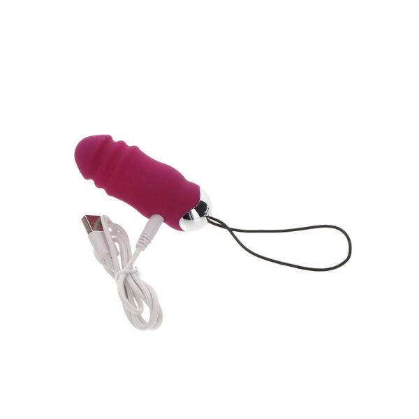 ToyJoy Sunny Side Up — Vibrating Egg, Remote Control, Fuchsia — Remote Control Vibrators — view 5