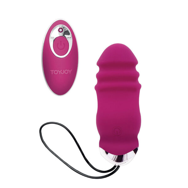 ToyJoy Sunny Side Up — Vibrating Egg, Remote Control, Fuchsia — Remote Control Vibrators — view 2