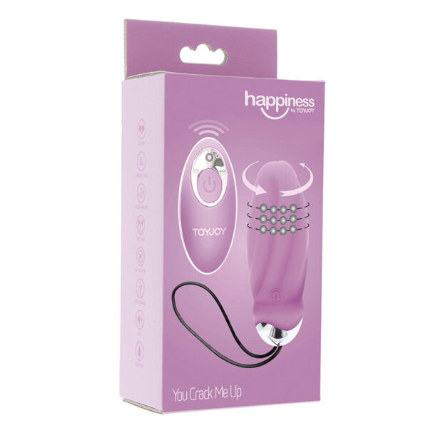 ToyJoy You Crack Me Up — Vibrating Egg, Remote Control, Pink — Remote Control Vibrators — view 7
