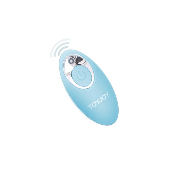 ToyJoy I’m So Eggcited — Vibrating Egg, Remote Control, Blue — Remote Control Vibrators — view 3