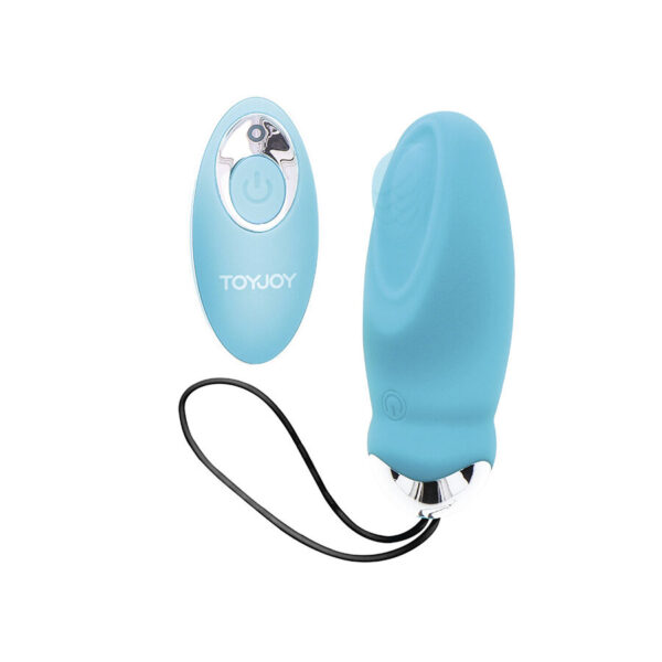 ToyJoy I’m So Eggcited — Vibrating Egg, Remote Control, Blue — Remote Control Vibrators — view 5