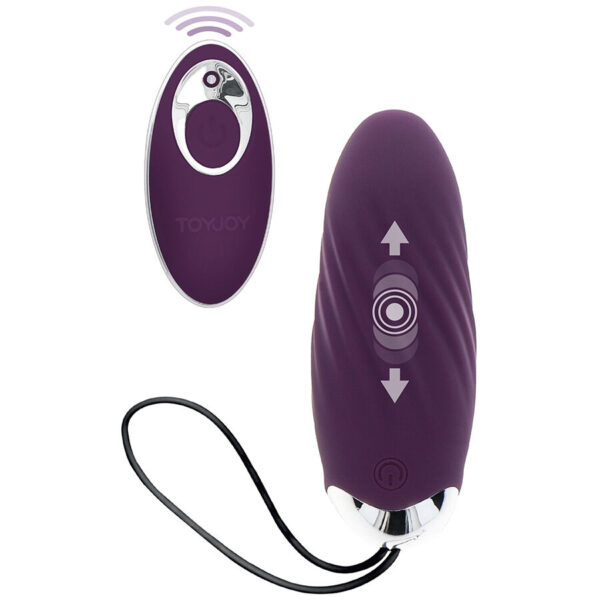 ToyJoy Eggstavagant — Vibrating Egg, Remote Control, Purple — Remote Control Vibrators
